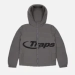 Trap Logo Hyperdrive Grigia Giacca
