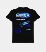 Trap Logo Clout Nera Maglia